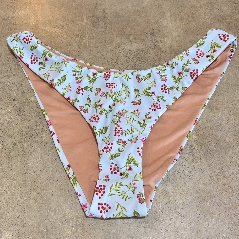 NWT J. Crew Bikini Bottom Cloud Meadow Floral Bottom Size S